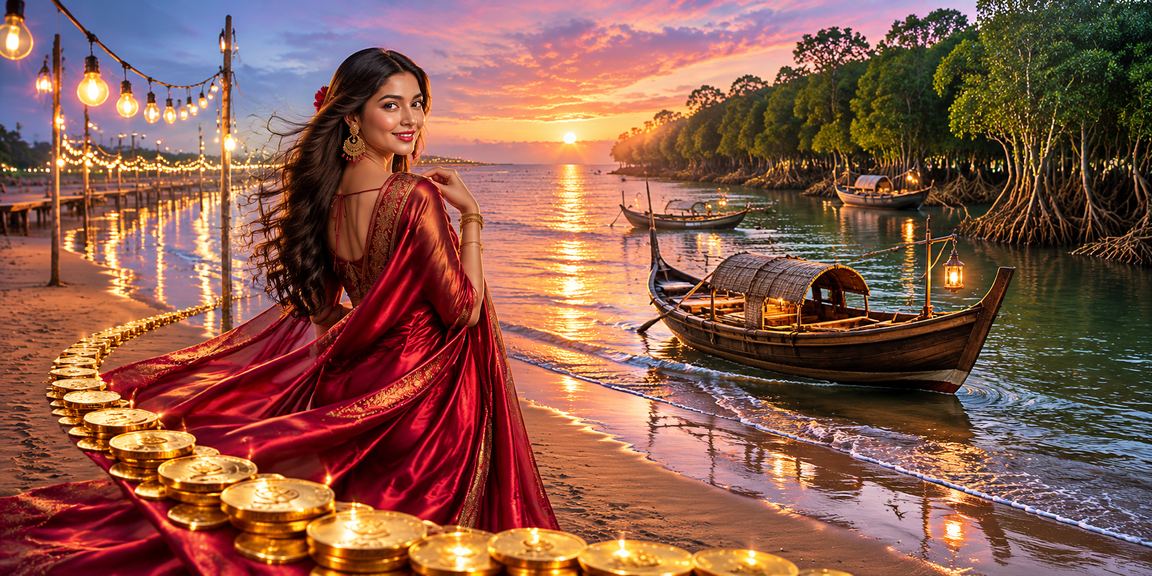 চট্টগ্রামের সৈকতে মোবাইল ক্যাসিনো অ্যাপ ব্যবহার
